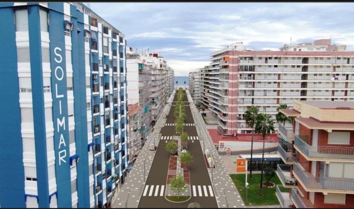 Apartamento Suerte Con Vistas A La Playa San Antonio De Cullera Dış mekan fotoğraf